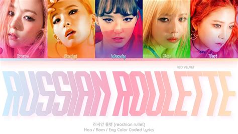 russian roulette color coded|Red Velvet .